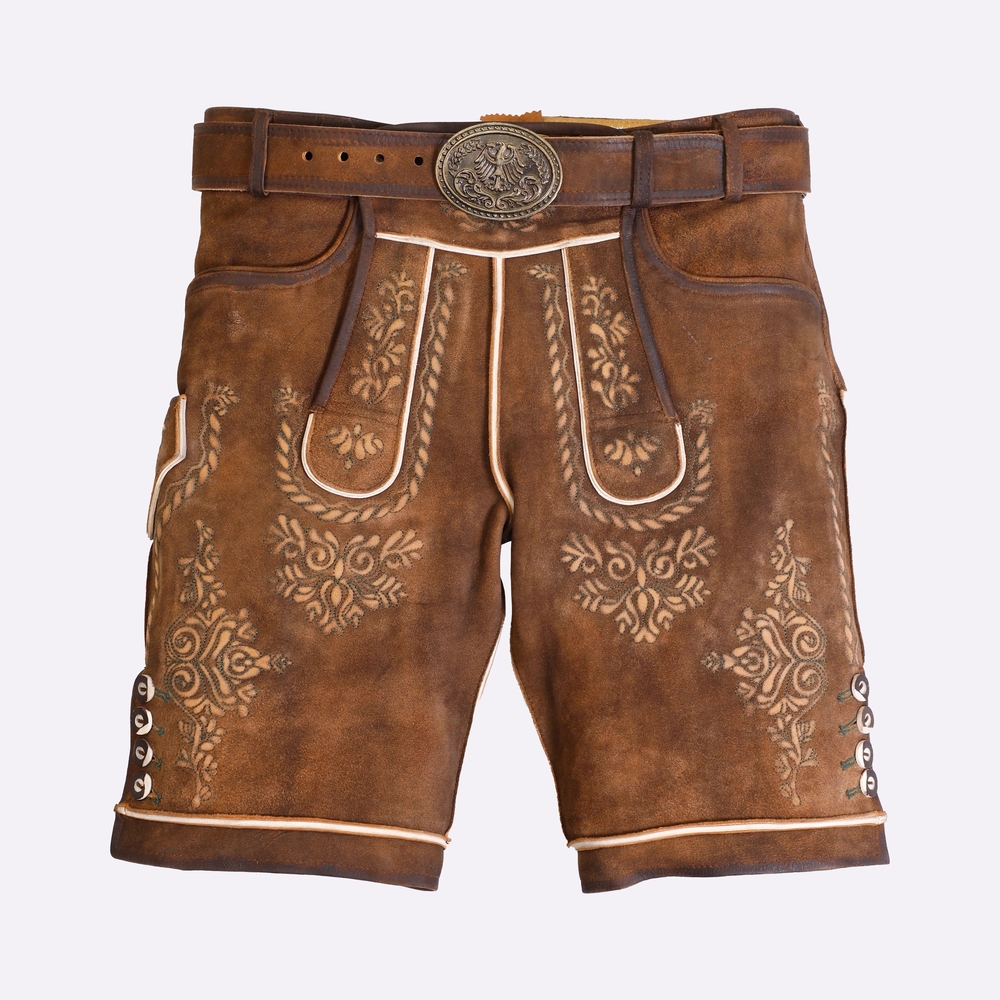 Comfortable Mens Classic German Lederhosen